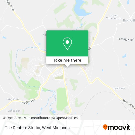 The Denture Studio map