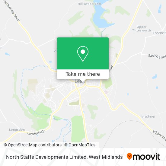 North Staffs Developments Limited map