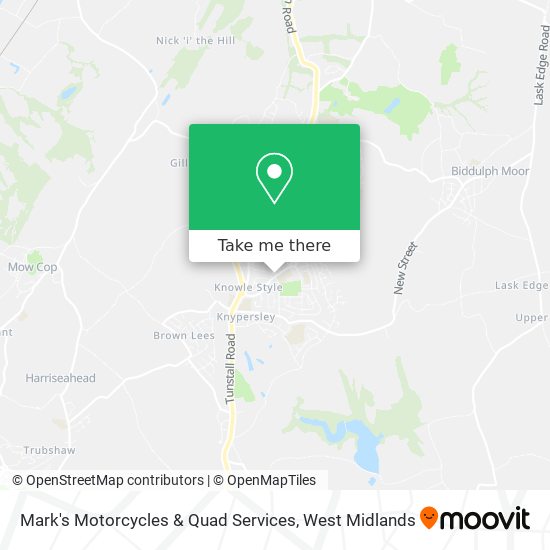 Mark's Motorcycles & Quad Services map
