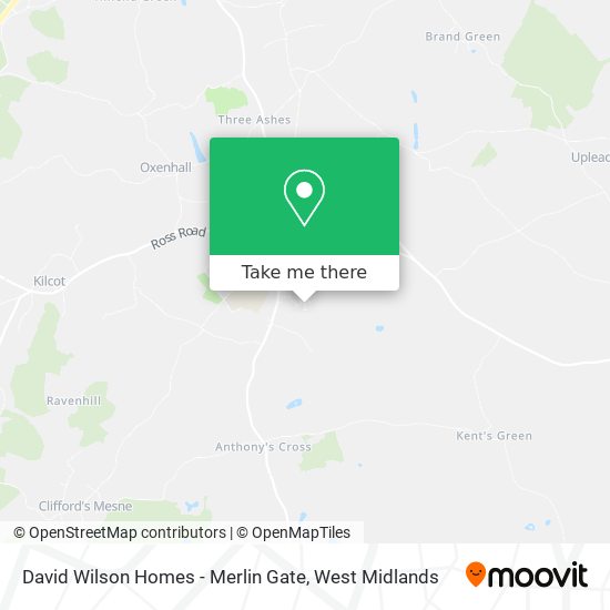David Wilson Homes - Merlin Gate map