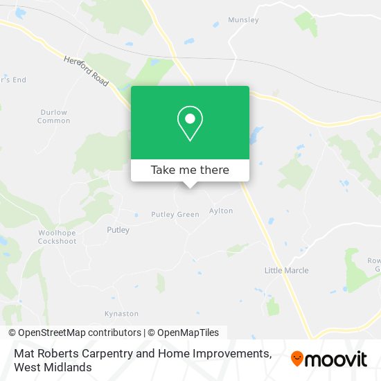 Mat Roberts Carpentry and Home Improvements map