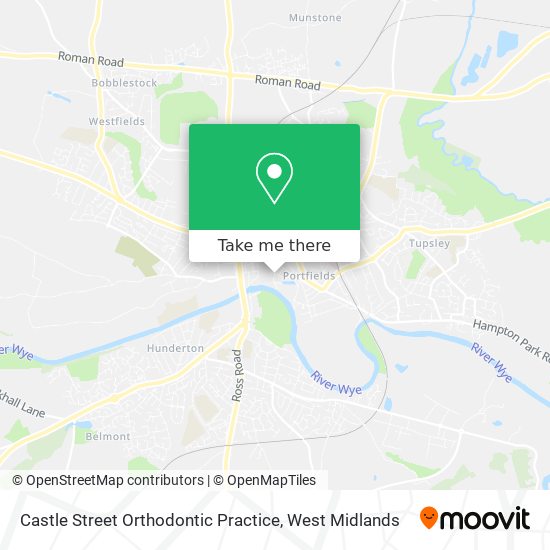 Castle Street Orthodontic Practice map