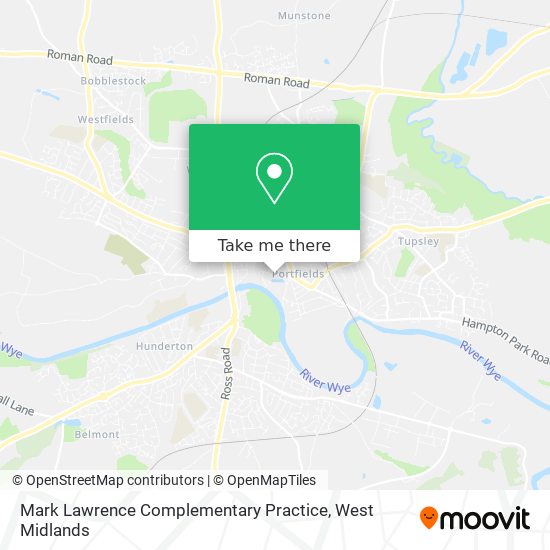 Mark Lawrence Complementary Practice map