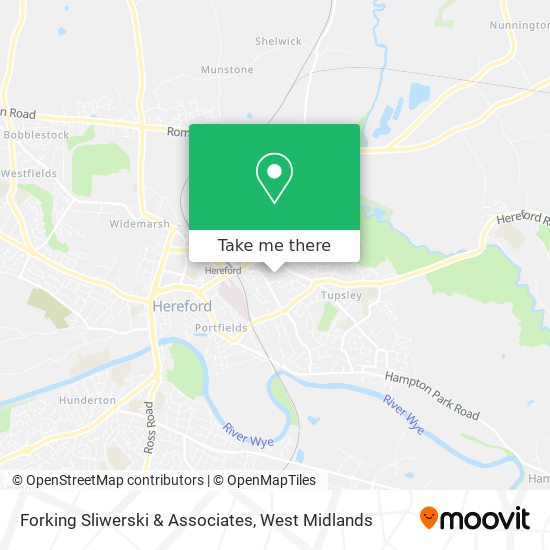 Forking Sliwerski & Associates map