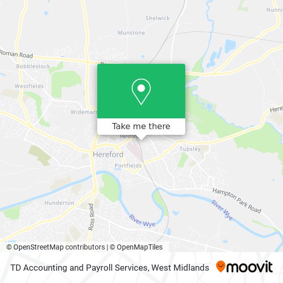 TD Accounting and Payroll Services map