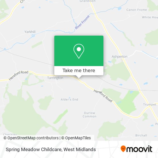 Spring Meadow Childcare map