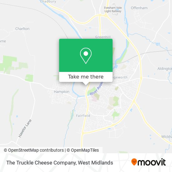 The Truckle Cheese Company map