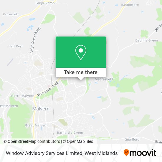 Window Advisory Services Limited map