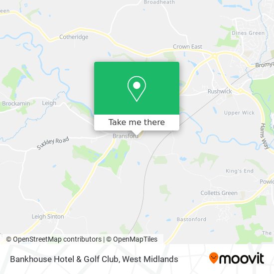 Bankhouse Hotel & Golf Club map