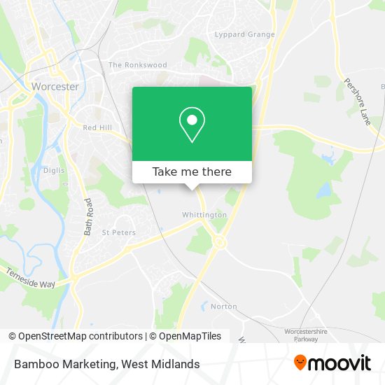 Bamboo Marketing map