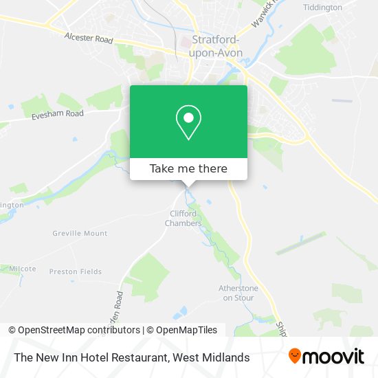 The New Inn Hotel Restaurant map