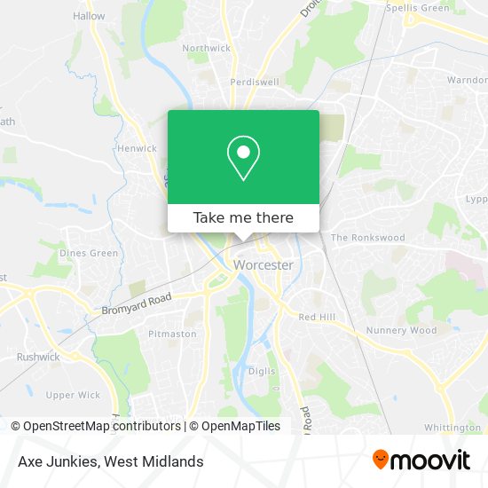 Axe Junkies map