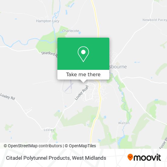 Citadel Polytunnel Products map