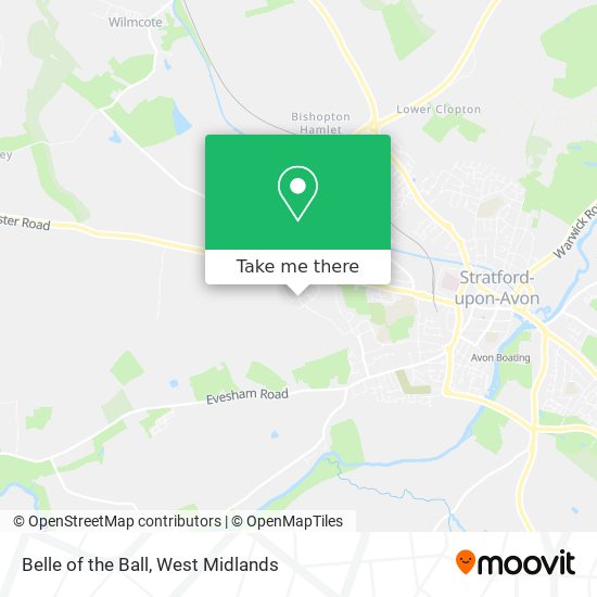 Belle of the Ball map