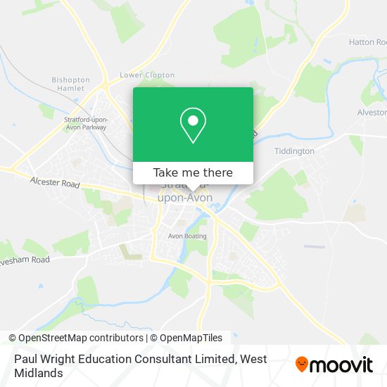 Paul Wright Education Consultant Limited map