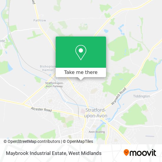 Maybrook Industrial Estate map