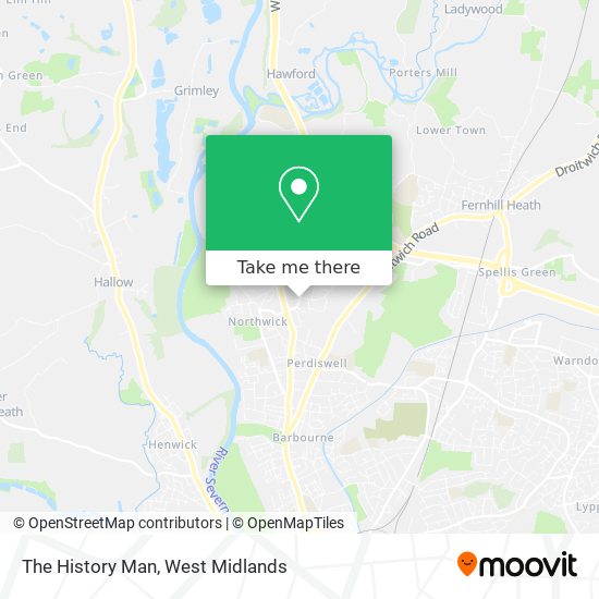 The History Man map