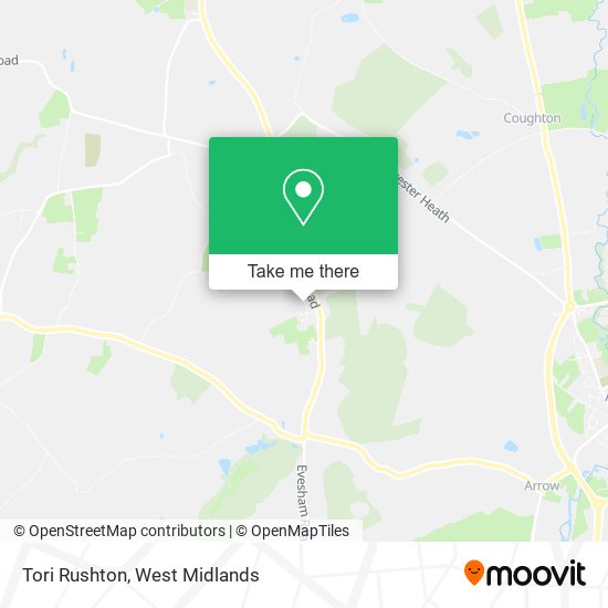 Tori Rushton map
