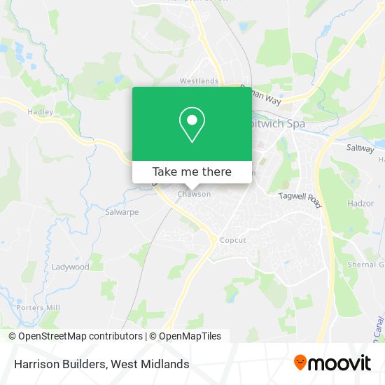 Harrison Builders map