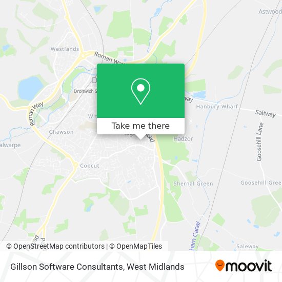 Gillson Software Consultants map