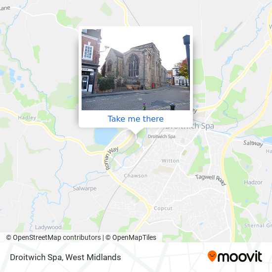 Droitwich Spa map