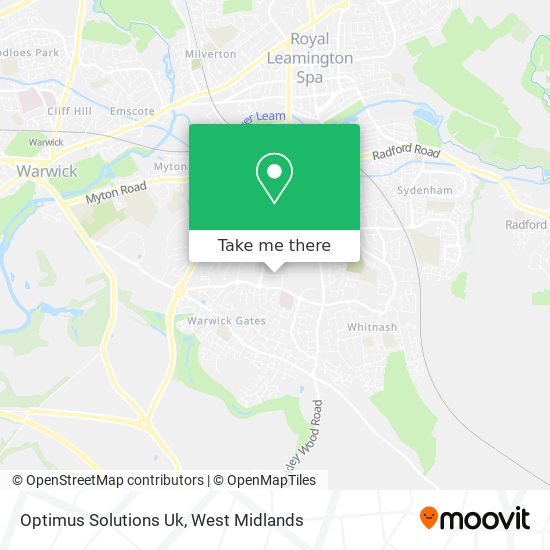 Optimus Solutions Uk map