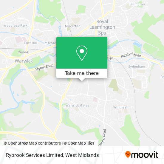Rybrook Services Limited map