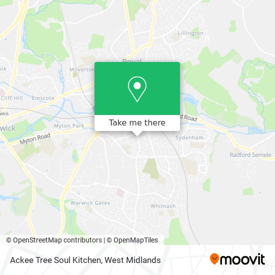 Ackee Tree Soul Kitchen map
