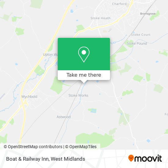 Boat & Railway Inn map