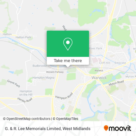 G. & R. Lee Memorials Limited map