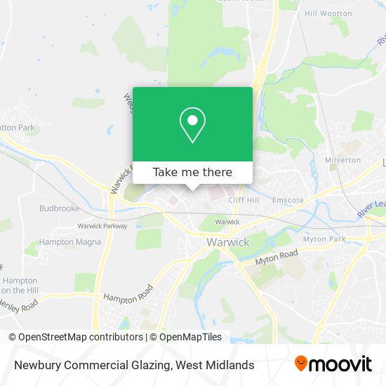 Newbury Commercial Glazing map