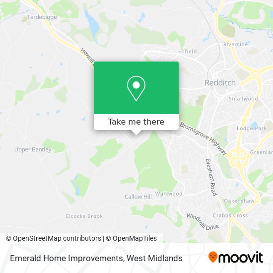 Emerald Home Improvements map