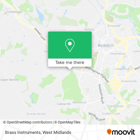 Brass Instruments map