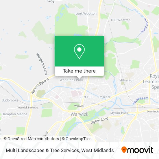 Multi Landscapes & Tree Services map