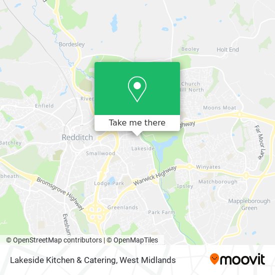 Lakeside Kitchen & Catering map