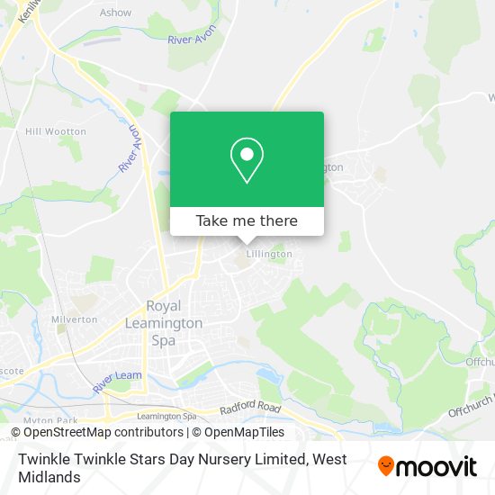 Twinkle Twinkle Stars Day Nursery Limited map