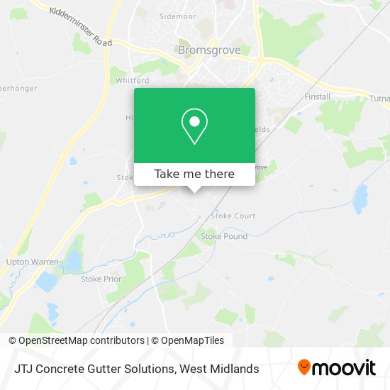 JTJ Concrete Gutter Solutions map