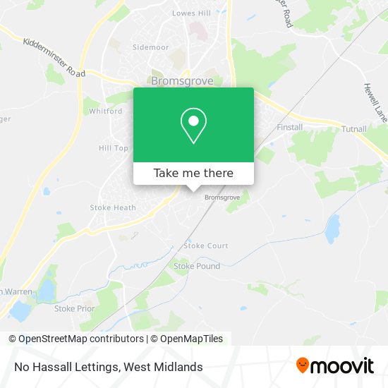 No Hassall Lettings map