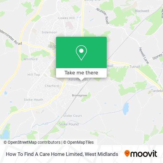 How To Find A Care Home Limited map