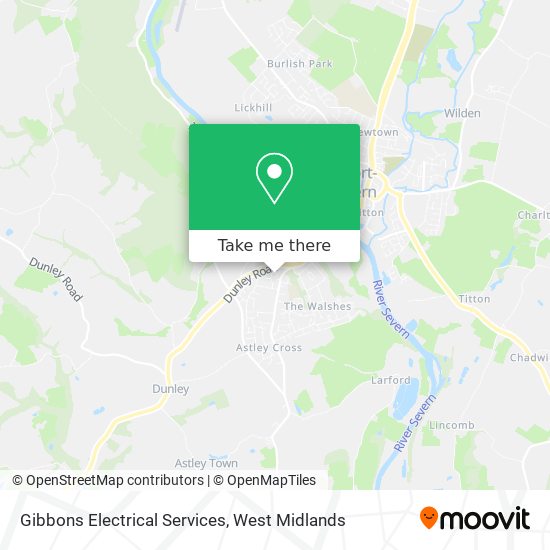 Gibbons Electrical Services map