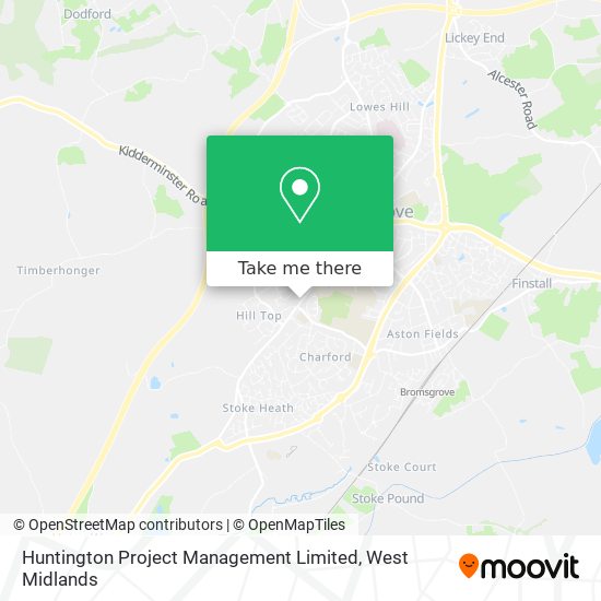 Huntington Project Management Limited map