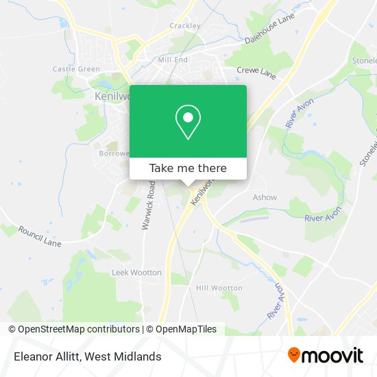 Eleanor Allitt map