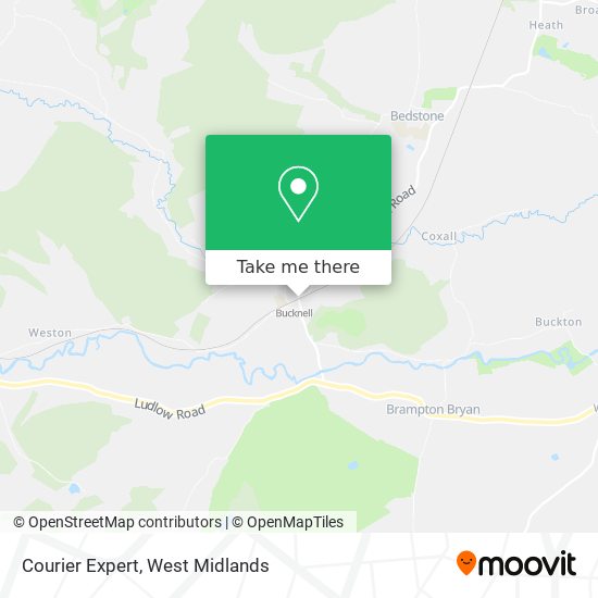 Courier Expert map
