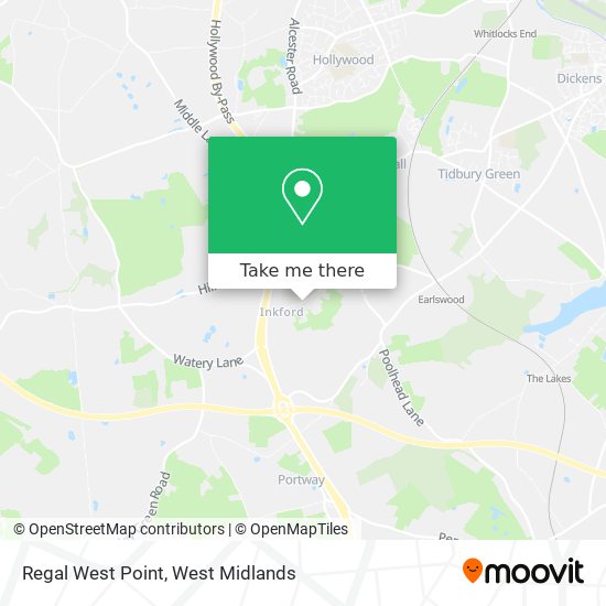 Regal West Point map