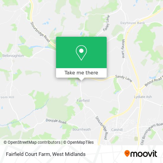 Fairfield Court Farm map