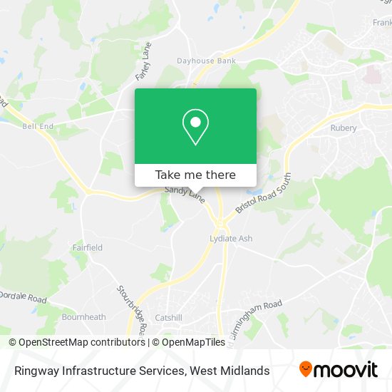 Ringway Infrastructure Services map