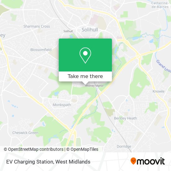EV Charging Station map