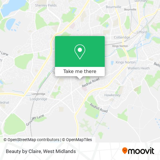 Beauty by Claire map