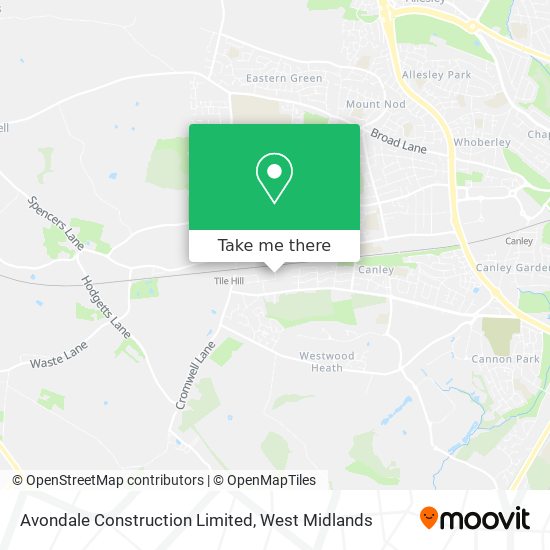 Avondale Construction Limited map