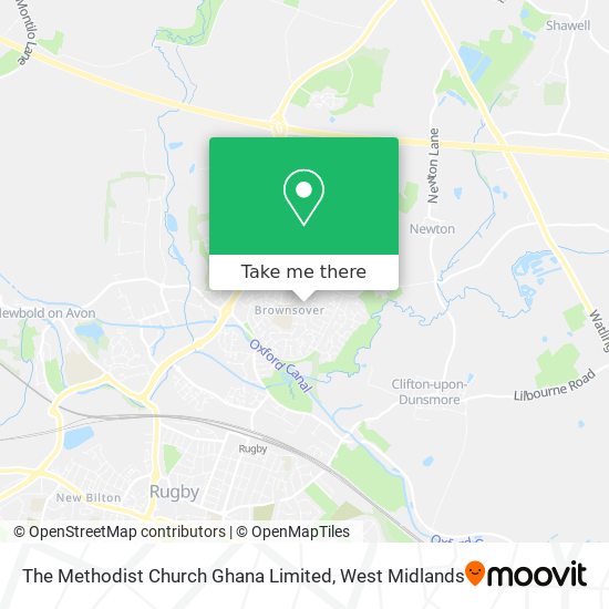 The Methodist Church Ghana Limited map